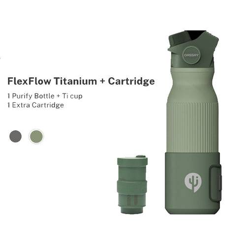 3-in-1 liquid purification water bottle