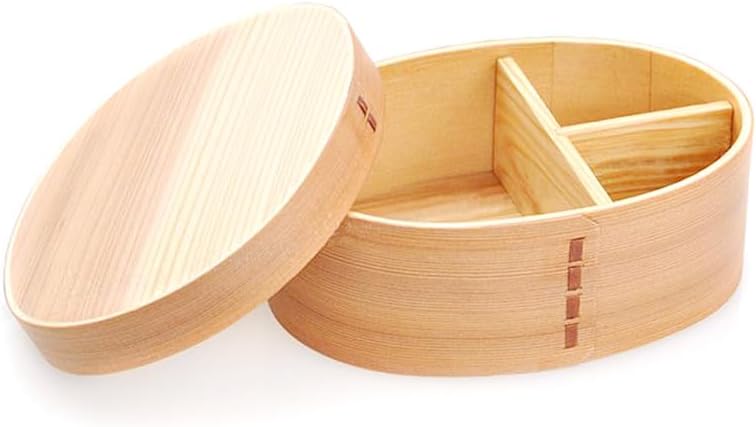 Wooden Bento Box | Eco-Friendly, Lightweight, Leakproof & Multi-Purpose