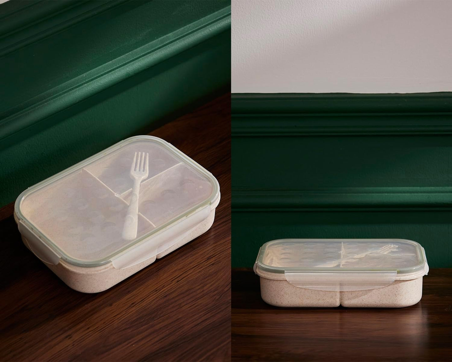 Portable Lightweight Rectangular Lunch Box | Eco-Friendly, Leakproof, Easy to Clean, Multi-Purpose