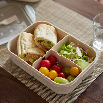 Portable Lightweight Rectangular Lunch Box | Eco-Friendly, Leakproof, Easy to Clean, Multi-Purpose