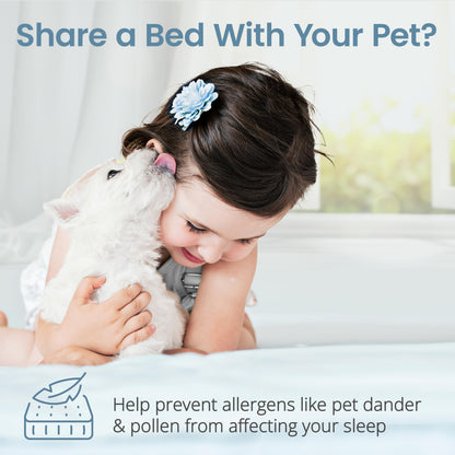 【Buy two get two free】SafeRest Waterproof Queen Size Mattress Protector - Fitted with Stretchable Pockets - Machine Washable Cotton Mattress Cover for Bed