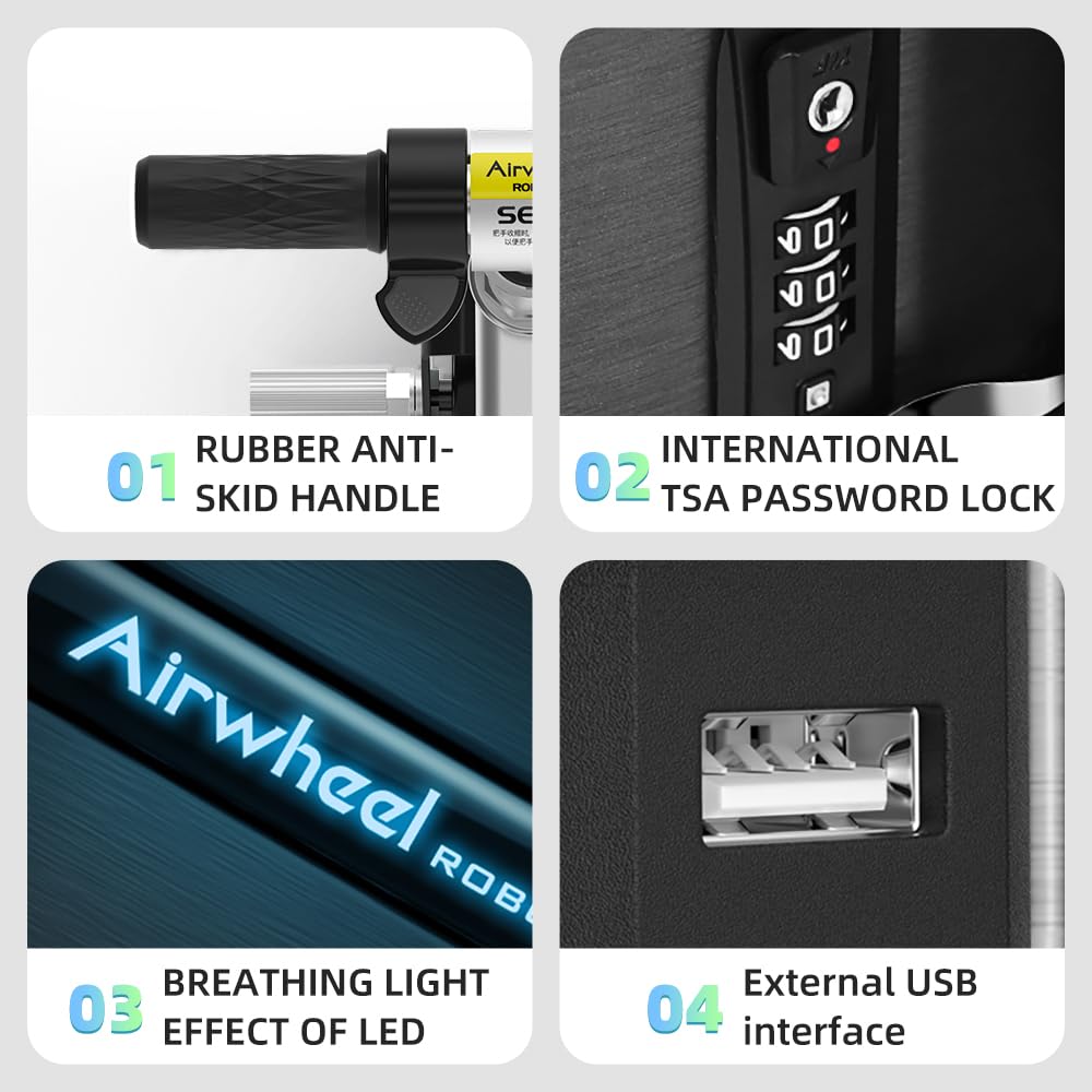 Smart rideable suitcase