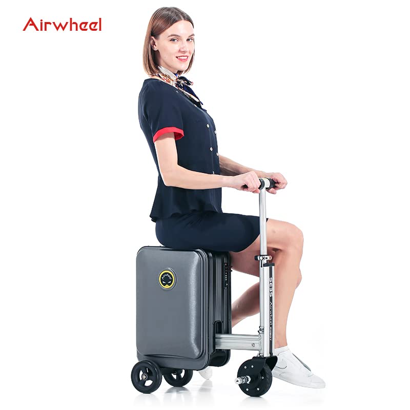 Smart rideable suitcase