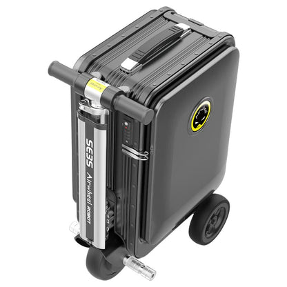 Smart rideable suitcase